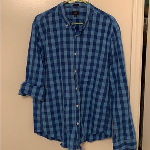 J Crew Slim Fit Button Down with Pocket